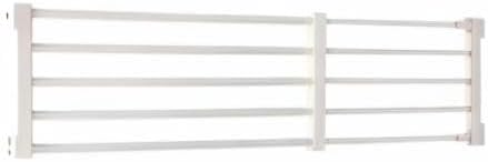 Adjustable Shelf Organizer Expandable Closet Shelf and Rod with No Drilling for Wardrobe Cupboard Kitchen Bookcase (15" - 23.6")