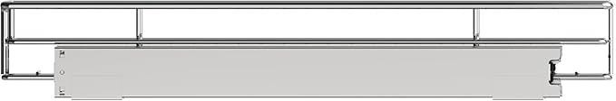 Pull Out Cabinet Organizer,14 * 21 Metal Slide Out Kitchen Cabinet Storage Shelf and Drawer Organizer NEED 15" W and 22" D Cabinet, Chrome Finish