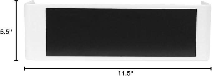 Spectrum Diversified Magnetic Paper Towel Holder, Magnetic Mounted Paper Towel Dispenser for Kitchen & Garage, Holds Both Standard & Jumbo Rolls