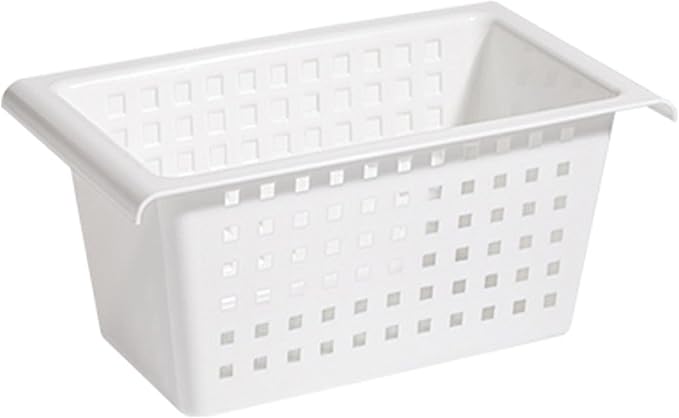 Storage Basket for Expandable Rod Under Sink Organizer Hanging Basket for Closet Wardrobe Kitchen