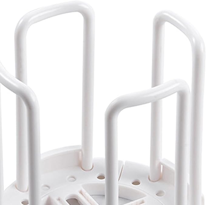 Adjustable Plate Holder, 2PCS Plate Organizer for Cabinet Dish Racks for Kitchen Retractable Bowl Rack Plates Organizer Plates Storage Rack Bowl Organizers (White)