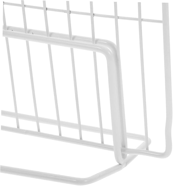 Alipis Refrigerator Divider Organizer Mesh Wire Partition for Freezer and Fridge Shelves Transparent Vertical Storage Rack for Efficient Food Categorization and Easy Access in Home and Supermarket Use