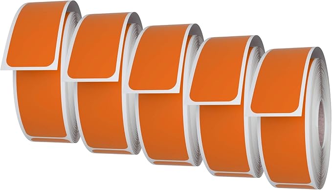 Royal Green Rectangular Color-Coding Labels 3x1-10 Sticker Rolls (75mm x 25mm) - 2500 Pack
