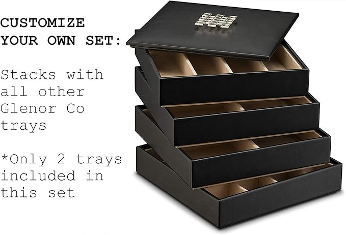Stackable Jewelry Tray Organizer - Empty