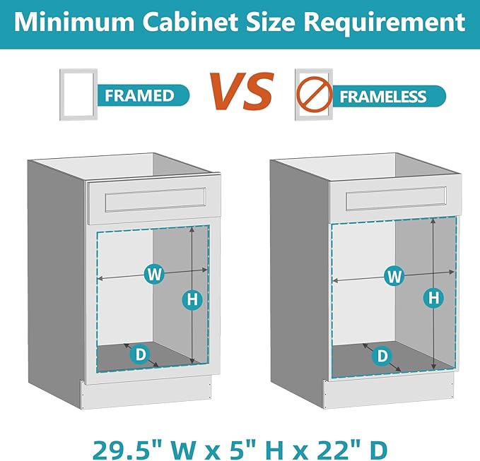ROOMTEC Pull Out Cabinet Organizer 28-1/2" W x 21" D, Pull Out Cabinet Drawer for Kitchen cabinets with Soft Close, Pull Out Cabinet Shelf, Finished, Bottom Assembly, 2PCS