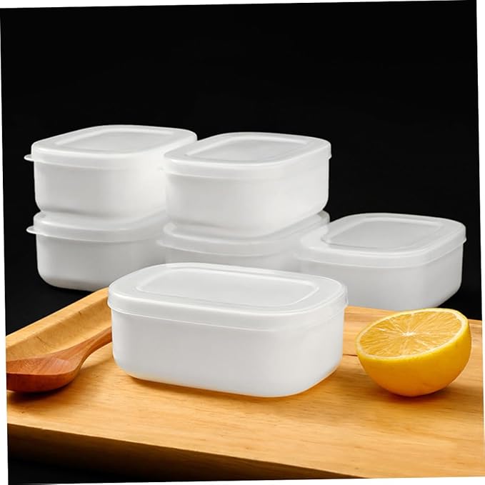 8pcs Airtight Rice Storage Containers Fridge Organizer for Coarse Cereals and Snacks Portable Food Preservation Boxes for Freezer and Kitchen Organization