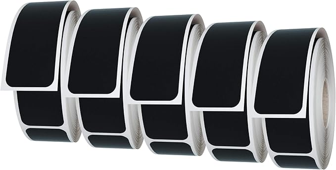 Royal Green Rectangular Color-Coding Labels 3x1-10 Sticker Rolls (75mm x 25mm) - 2500 Pack