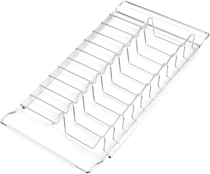 Space Saving Dish Drying Rack Small - Expandable Telescopic Over The Sink Drying Rack,304 Stainless Steel Dishrack for 13.58" - 21.65" Sinks.(Large)