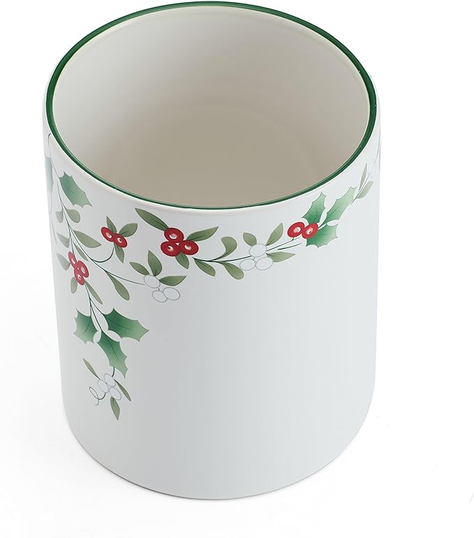 Pfaltzgraff Winterberry Kitchen Utensil Crock Holder