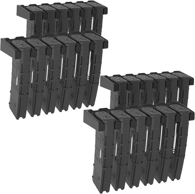 PMAG Rack Wall Mount,Mag Holder|AR Magazine Hodler|Wall Mount Display Mag Storage,Home Magazine Storage Rack,Mag Rack for Gun Safe,Locker,Cabinet,Wall