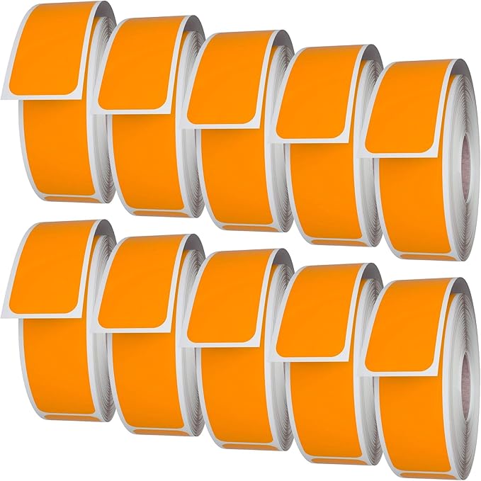 Royal Green Rectangular Color-Coding Labels 3x1-20 Sticker Rolls (75mm x 25mm) - 5000 Pack