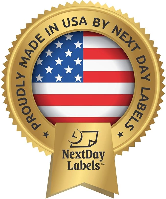 NextDayLabels 500 Rectangle Stickers (3" x 5") - Color Coding Labels Roll - Moving Labels for Boxes, Colored Inventory Stickers for Packing, Organizing, and Storage (Green)