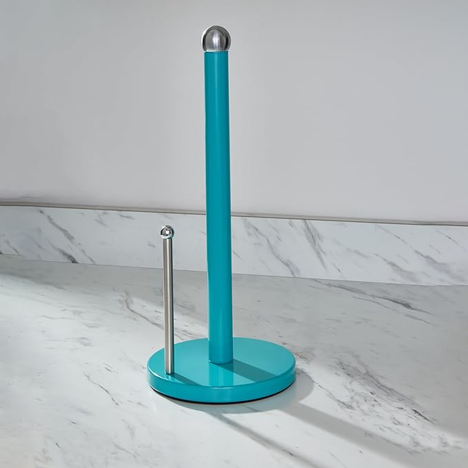 Kitchen Details Paper Towel Holder in Turquoise