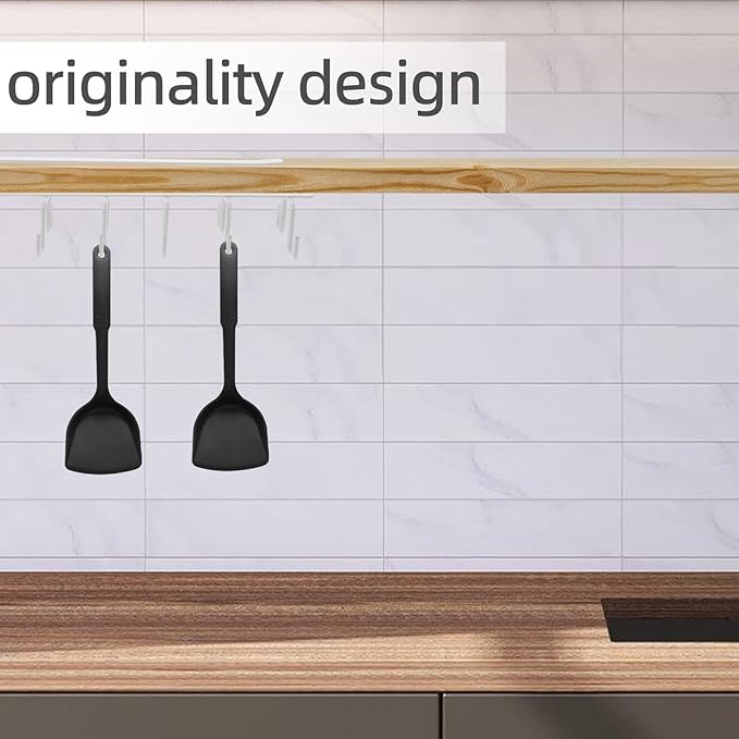 SAFIGLE Under Cabinet Mug Hooks Rack White Iron Kitchen Utensil Holder Rack Space-Saving Cup Drainer Organizer for Household Kitchen Storage