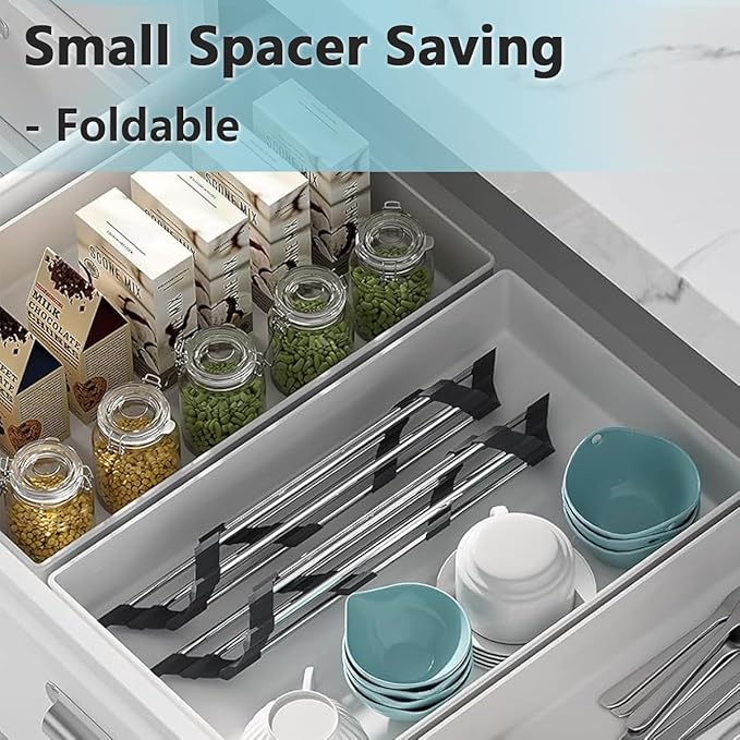 Credon Triangle Roll Up Dish Drying Rack Over The Sink, Foldable Multipurpose Corner Sink Caddy, Stainless Steel Anti Slip and Rust Proof Kitchen Sink Drainer Organizer, Small Space Solutions (Black)