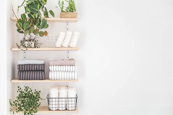 B&B HARDWARE Cabinet Shelves - Melamine 1/2'' Thick - Custom Organize Space with Stylish Cabinet Melamine Shelves - Perfect Solution for Home & Office - Cut to Size (16" Depth x 20 Inches Length)