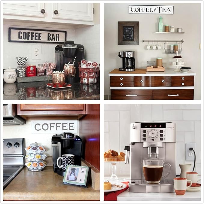 Coffee Spoon Rest, Counter Spoon Holder for Coffee Tea Spoons Stirrers, Mini Coffee Station Table, Coffee Bar Accessories