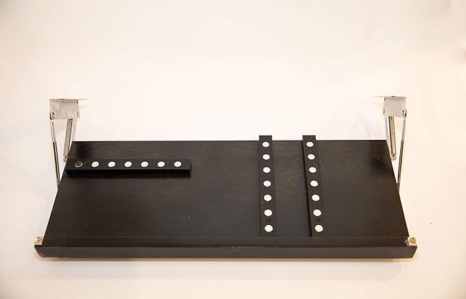 The Drop Block Under Cabinet Knife Storage - Multiple Sizes & Colors Available (Black/Ebony, Extra Large)