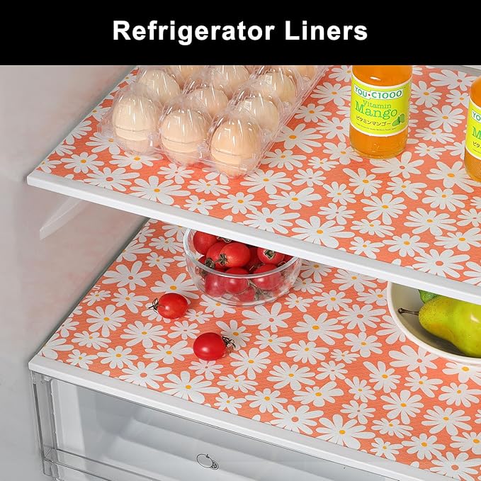 Cooyes Shelf Liner – Premium Non-Adhesive Cabinet & Drawer Liner for Kitchen – Waterproof Shelf Paper with Modern Pattern – Durable EVA Cabinet Mat – Easy to Cut (24" W x 120" L)