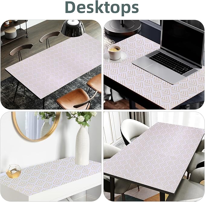 Shelf Liner for Kitchen Cabinets 11.8 x 236.2IN Non Adhesive Drawer Liner Non-Slip Thickened Shelf Liner Paper Strong Easy to Clean for Tool Box Refrigerator with Knife and Tape Measure, Gold Arrow