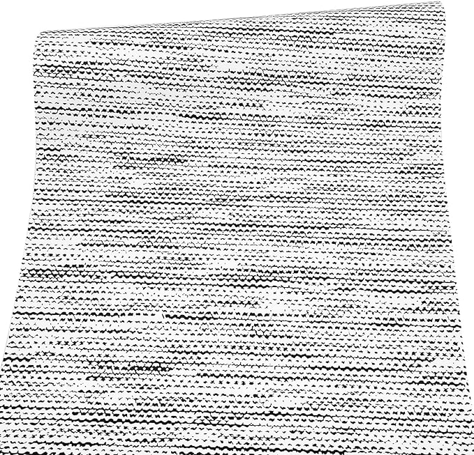 Yifasy 32.8ft Roll Black and White Shelf Liner Peel and Stick Wallpaper Decor Wall Furniture Drawer Lining Paper Waterproof 17.7 Inch Wide (L-393.7x17.7 Inch)