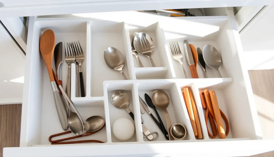Declutter Your Kitchen Drawers: The Best Organizers for Small and Crowded Spaces
