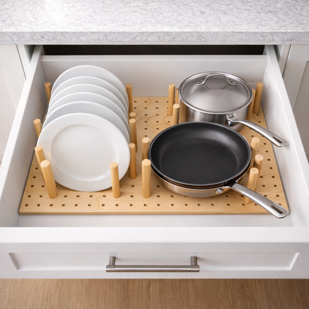 Drawer Peg Systems