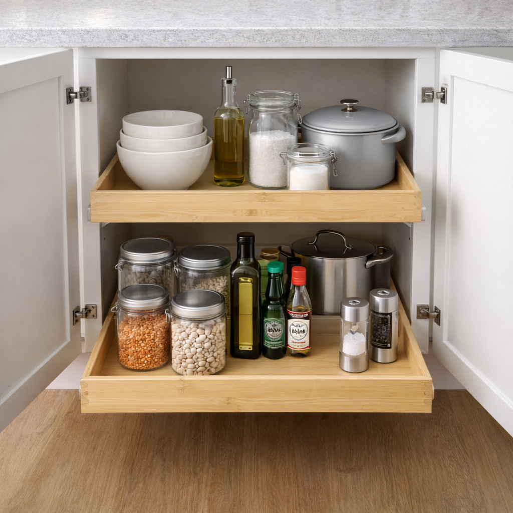 Pull-Out Cabinet Organizers