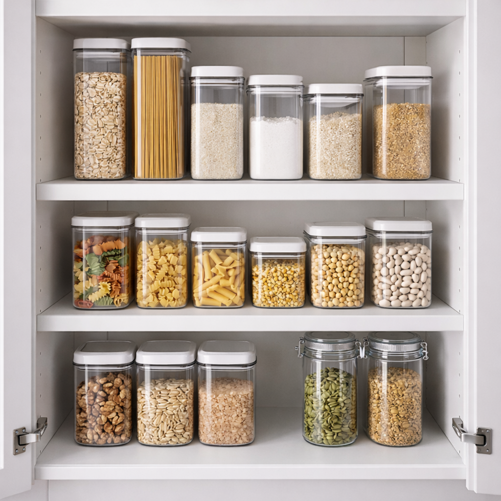 Clear Pantry Containers
