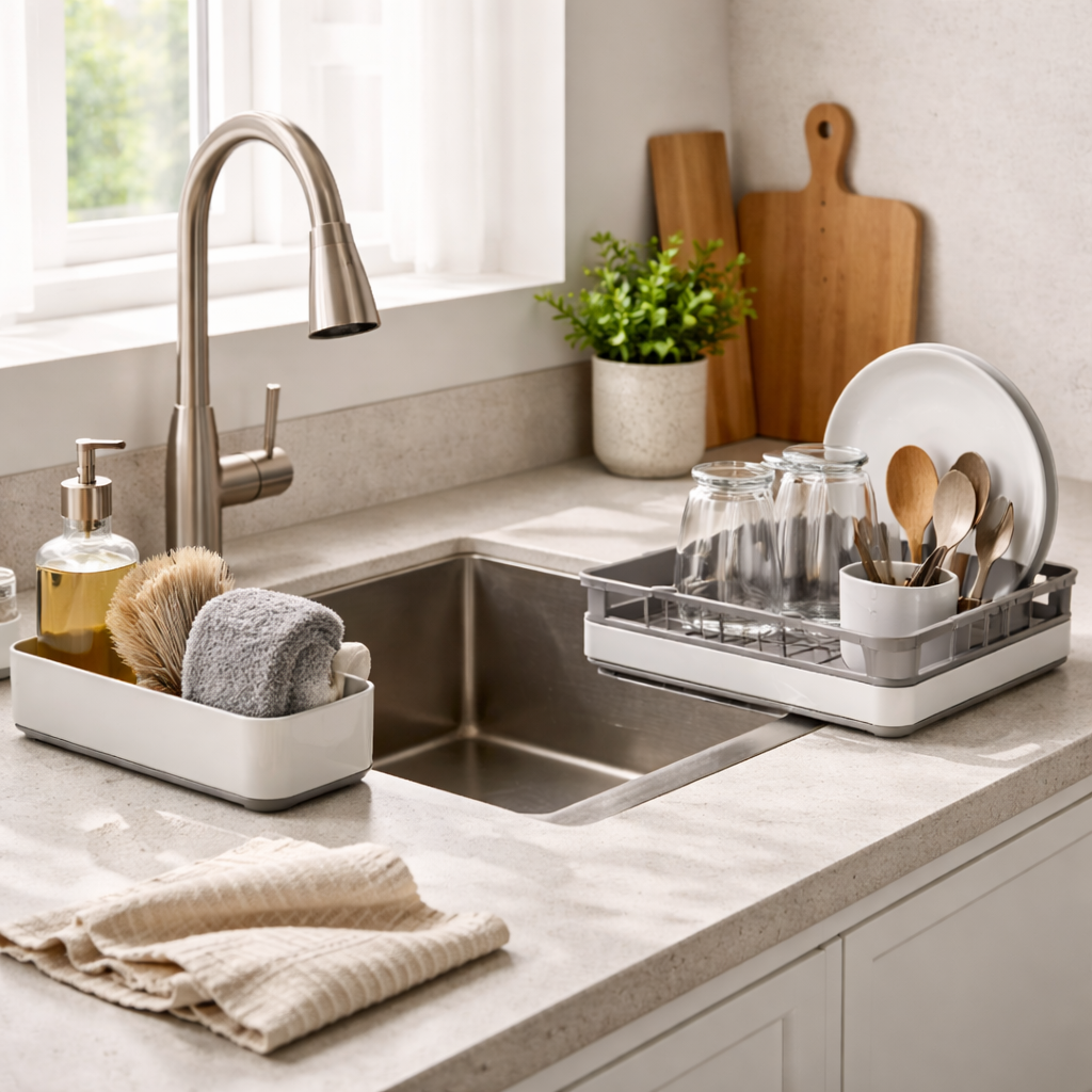 Sink & Dish Area