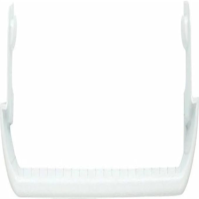 240535101 White Bottom Door Rack - for Frigidaire Refrigerator Door shelves - Fridge door condiments beverages organizer - Refrigerator door bin replacement - Fridge plastic shelves bin - W 21-1/2 in