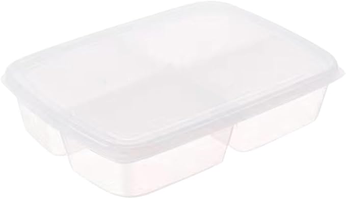 Plastic Refrigerator Organizer Bins Food Storage Container for Meat Vegetables Fruits Kitchen Storage Box with Sealed Design for Preservation and Practical for Freezer and Pantry