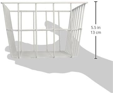 Grayline 40603, Storage Basket, White