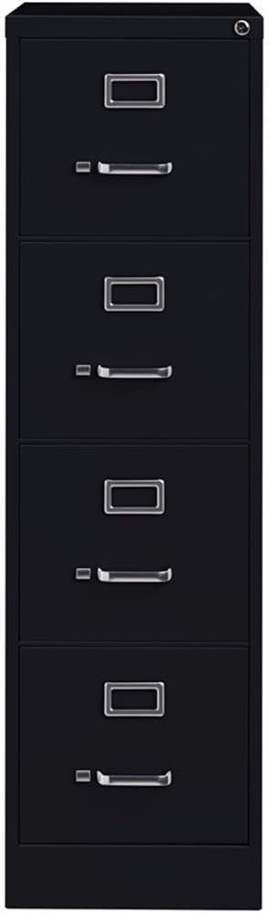 Hirsh Industries 26.5" Deep Commercial 4 Drawer Letter Size High Side Vertical File Cabinet