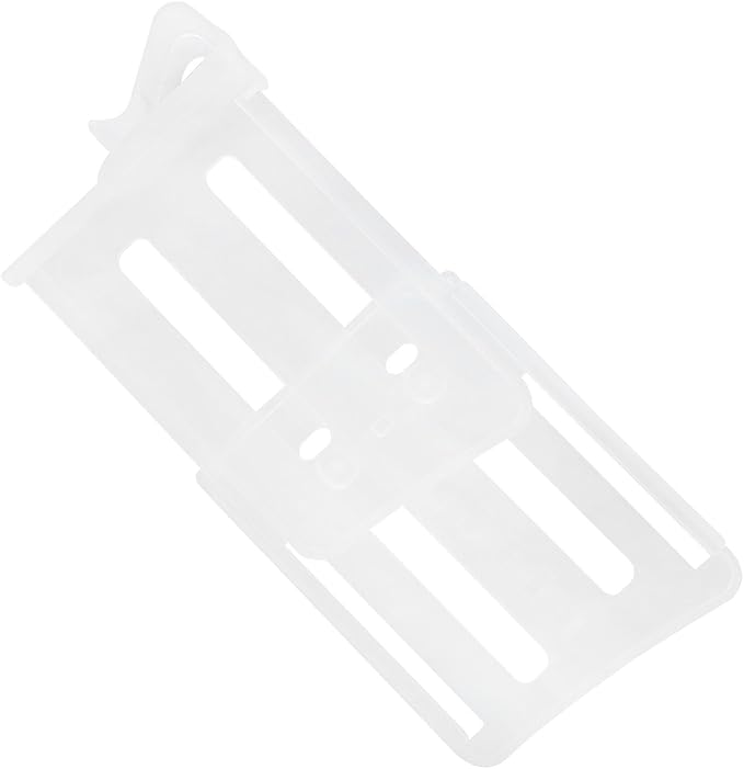 10PCS Kitchen Drawer Dividers Adjustable Fridge Drawer Plastic Storage Partition for Home Kitchens Bedrooms and Offices Transparent