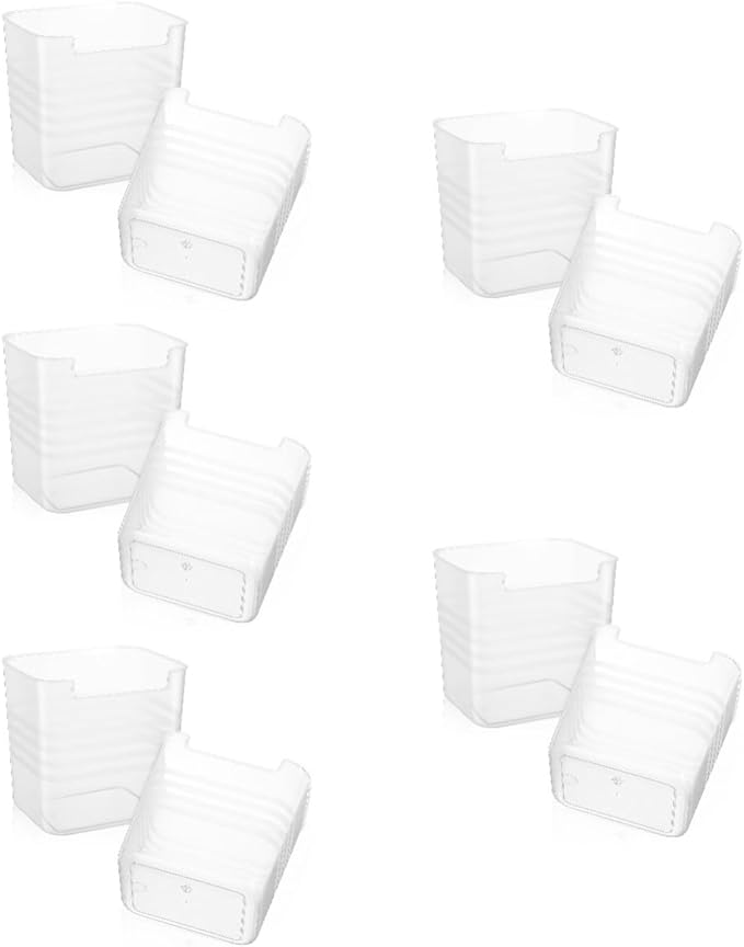 10pcs Condiment Organizer for Refrigerator Food-Grade Storage Box for Seasoning Vegetables and Snacks Versatile Kitchen Accessory
