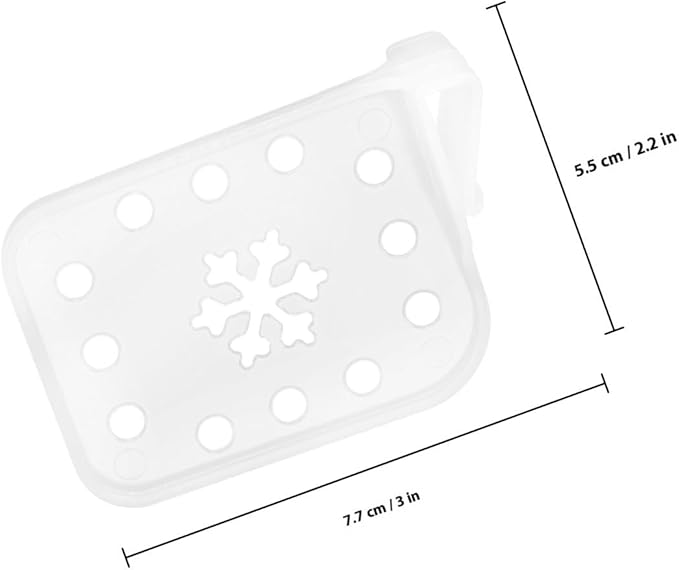 VICASKY 25pcs Pp Refrigerator Partition Board Fridge Drawer Divider Adjustable Kitchen Food Storage Organizer for Pantry and Fridge Sorting