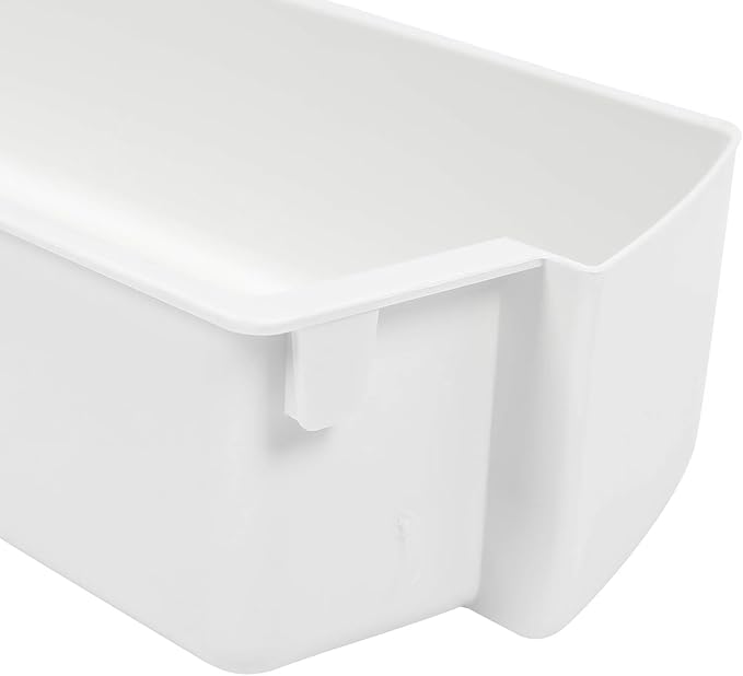 2187172 Door Bin Shelf - for Whirlpool Refrigerator Door shelves - Fridge door condiments beverages organizer - Refrigerator door Shelf replacement WP2187172 - Fridge plastic shelves Bin - W 16-3/8 in