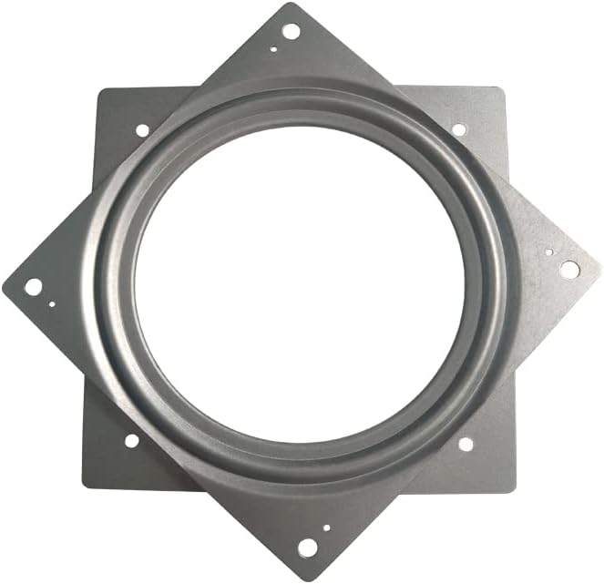 1 Pcs 6 Inch Susan Turntable Bearings Susan Turntable Lazy Susan Turntable Square Rotating Bearing Plate Lazy Susan Hardware Swivel Plate, for Swivel Plate,Corner Cabinet,Revolving Shelve in Kitchen
