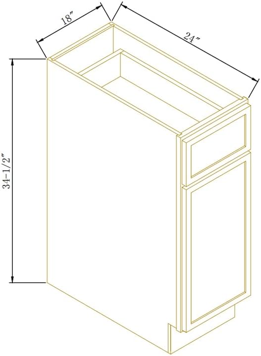 2-in-1 Pull-Out Trash Can Cabinet Solid Wood Frame Freestanding Dual Bin Storage & Organizer Drawer Soft-Close,Shaker & Newtown Style for Kitchen (NT-Jade Green, 18" W x 24" D x 34.5" H)