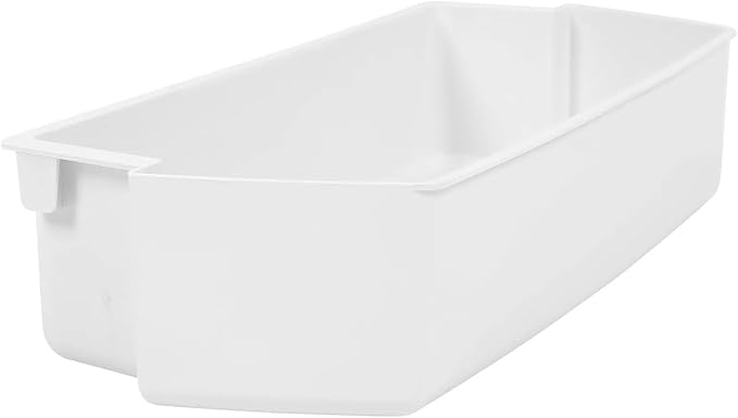 2187172 Door Bin Shelf - for Whirlpool Refrigerator Door shelves - Fridge door condiments beverages organizer - Refrigerator door Shelf replacement WP2187172 - Fridge plastic shelves Bin - W 16-3/8 in