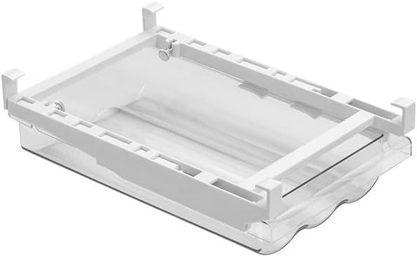 IVAILEX Egg Holder for Refrigerator, Fridge Egg Storage Tray, Clear Plastic Egg Drawer for Refrigerator, Space Saver Egg Storage Container & Organizer