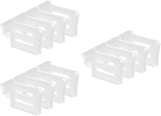 3Pcs Adjustable Refrigerator Dividers – Expandable Fridge Drawer Separator for Side Door Storage Fridge Shelf Organizer Plastic
