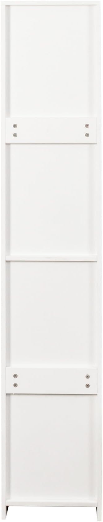KEIKI Pull-Out Kitchen Pantry Storage Cabinet with Multi-Tier Shelf, Spice Rack Next to Fridge, Freestanding Wood Cabinet Hutch Food Pantries Cupboard for Dining Room, Narrow Spaces