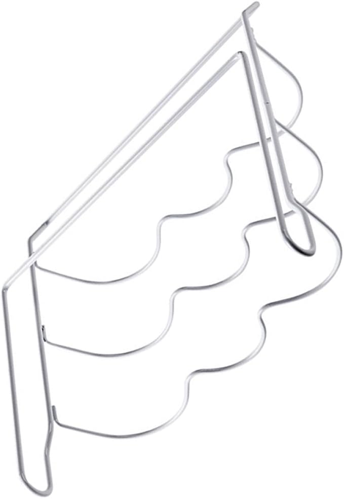 Luxshiny Refrigerator Beer Bottle Storage Rack Iron Beverage Holder for Soda Cans Vertical Display Rack for Kitchen Pantry Organization Sturdy Stylish Design
