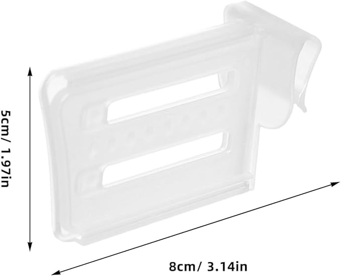 Cabilock Refrigerator Door Dividers 3-Pack Adjustable Fridge Storage Partition Boards 3.15X1.97X1.18 Inches Space-Saving Kitchen Organization Shelf Separators for Refrigerator Door Sauce Separation