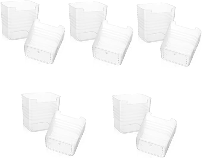 10pcs Storage Box Versatile Refrigerator Organizer for Condiments Fruits and Vegetables Space-saving Design for Kitchen and Pantry Use