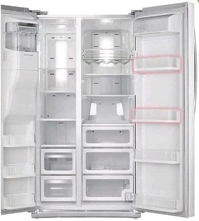 DA97-08348A Door Shelf Basket Bin - for Samsung Refrigerator Door shelves - Fridge door condiments beverages organizer - Refrigerator door bin replacement - Fridge plastic shelves bins - W 16-1/4 in