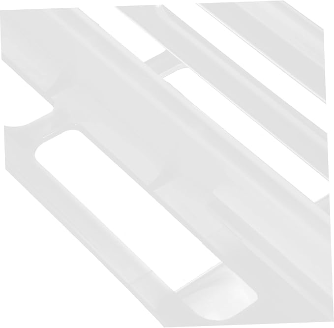 Refrigerator Divider Multifunctional Fridge Partition Adjustable Space Separator for Organization Sturdy Plastic Design for Freezers and Refrigerators