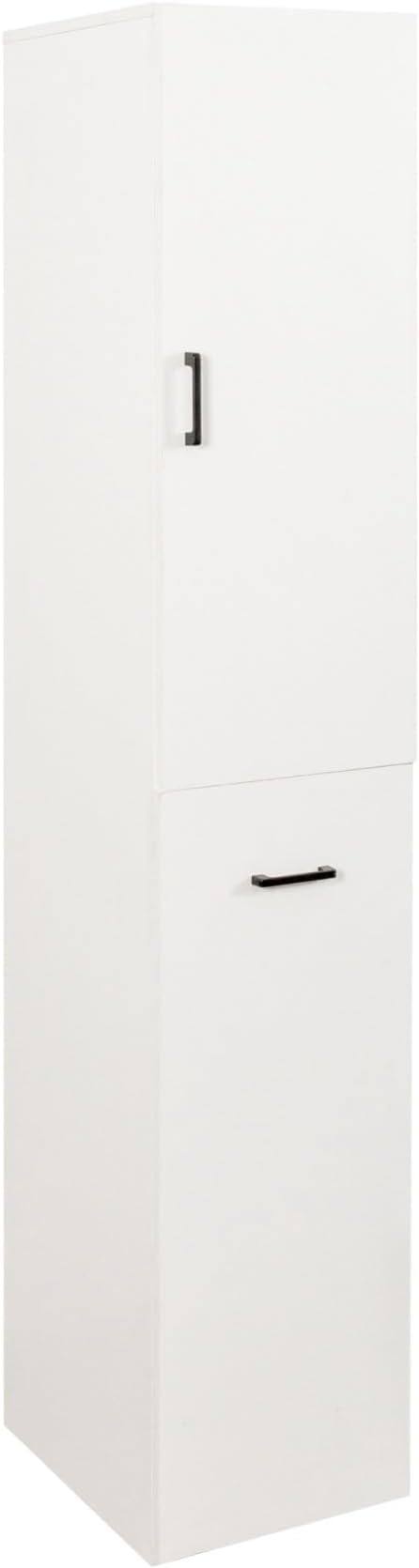 KEIKI Pull-Out Kitchen Pantry Storage Cabinet with Multi-Tier Shelf, Spice Rack Next to Fridge, Freestanding Wood Cabinet Hutch Food Pantries Cupboard for Dining Room, Narrow Spaces